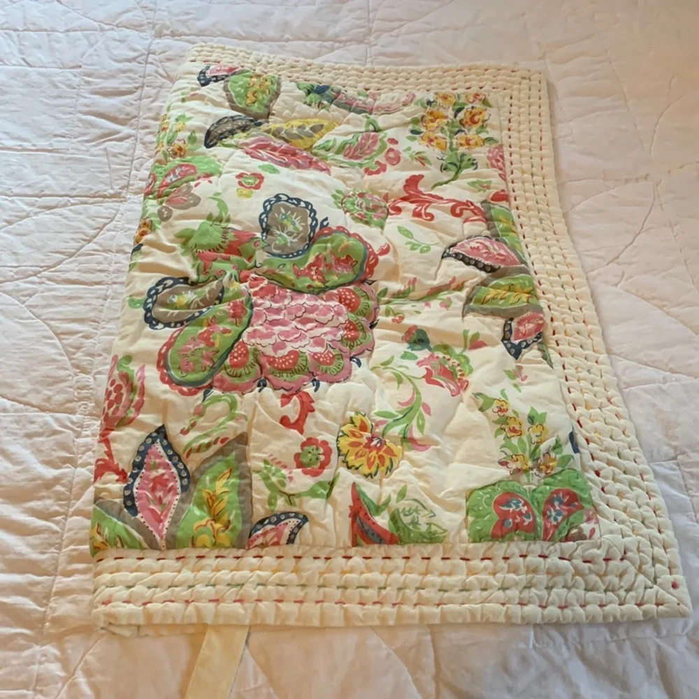 NWOT Pottery Barn Floral sham